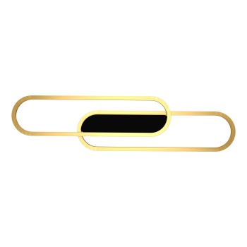 Plafoniera LED CONIVARENA negru Eglo 902159, 69x17 cm, 20W