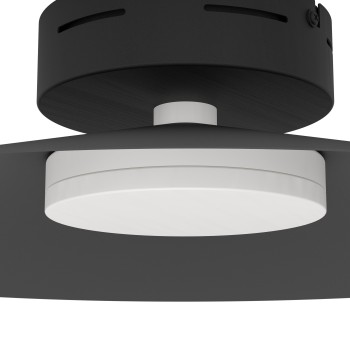 Plafoniera LED CONOMAVILLA-Z negru Eglo 902182, D45 cm, 15.5W
