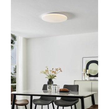 Plafoniera LED FRANIA-Z alb Eglo 902195, D50 cm, 30W