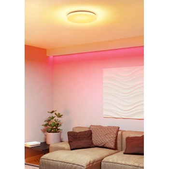 Plafoniera LED FRANIA-Z alb Eglo 902197, D43 cm, 24W