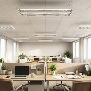 Plafoniera LED MARTELLIANO alb Eglo 902206, 124.5x31.2 cm, 16.4W
