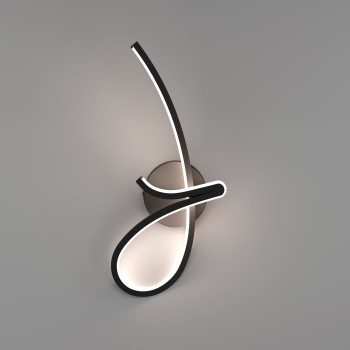 Plafoniera LED CARDONCITO negru Eglo 902347, 44x18 cm, 12W
