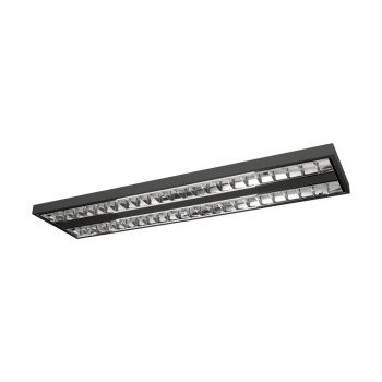 Plafoniera LED MARTELLIANO negru Eglo 902352, 124.5x31.2 cm, 16.4W