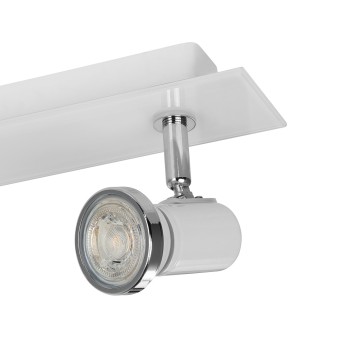 Plafoniera baie IP44 TAMARA 1 alb/crom Eglo 95994, 46x7 cm, 3xGU10