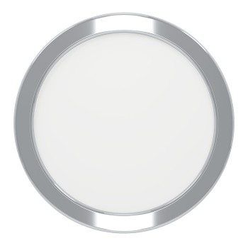 Plafoniera baie LED IP44 FUEVA 6 crom Eglo 901762, D16.6 cm, 7.5W