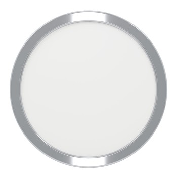Plafoniera baie LED IP44 FUEVA 6 crom Eglo 901763, D21.1 cm, 11.5W