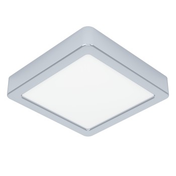 Plafoniera baie LED IP44 FUEVA 6 crom Eglo 901765, 15x15 cm, 7W