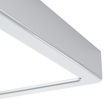 Plafoniera baie LED IP44 FUEVA 6 crom Eglo 901765, 15x15 cm, 7W