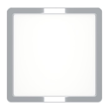 Plafoniera baie LED IP44 FUEVA 6 crom Eglo 901766, 22x22 cm, 10.5W