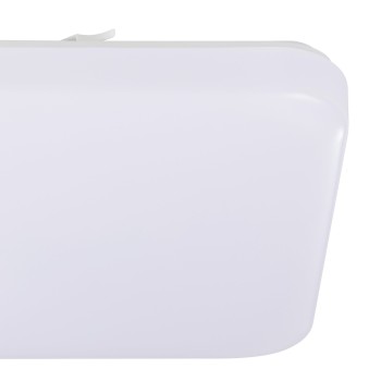 Plafoniera baie LED IP44 FRANIA-IP alb Eglo 902076, 33x33 cm, 18W