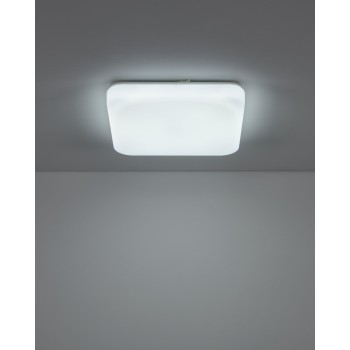 Plafoniera baie LED IP44 FRANIA-IP alb Eglo 902076, 33x33 cm, 18W
