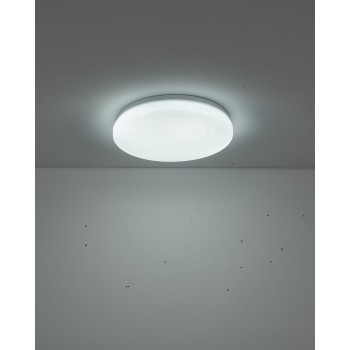 Plafoniera baie LED IP44 FRANIA-IP alb Eglo 902077, D31 cm, 18W
