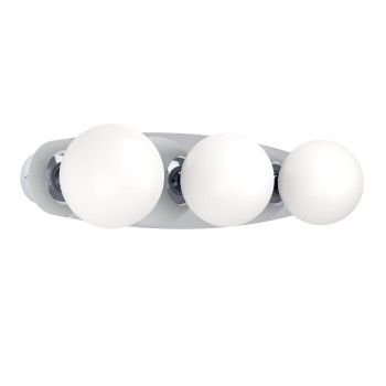 Plafoniera baie IP44 CASTROVIDO crom Eglo 902096, 58x13 cm, 3xG9