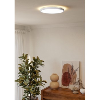Plafoniera LED TESTARA-E alb Eglo 74095, D30 cm, 16.4W