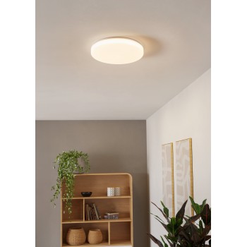 Plafoniera LED POGLIOLA-E alb Eglo 74034, D31 cm, 15W