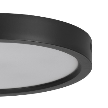 Plafoniera LED IDUN-E negru Eglo 74166, D28.5 cm, 17W
