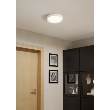 Plafoniera LED IDUN-E alb Eglo 74107, D28.5 cm, 17W