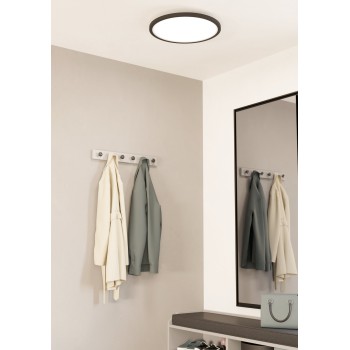 Panou LED SARSINA-Z negru Eglo 900761, D45 cm, 33.5W