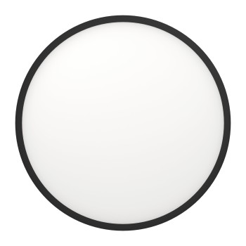 Panou LED SARSINA-Z negru Eglo 900762, D60 cm, 41W