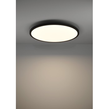Panou LED SARSINA-Z negru Eglo 900762, D60 cm, 41W