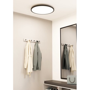 Panou LED SARSINA-Z negru Eglo 900762, D60 cm, 41W