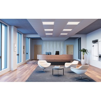 Panou LED RABASSA alb Eglo 900938, 62x62 cm, 33W