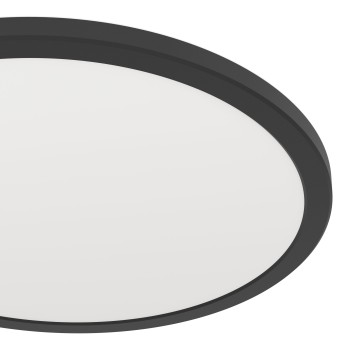 Panou LED ROVITO negru Eglo 901439, D38.9 cm, 18.5W