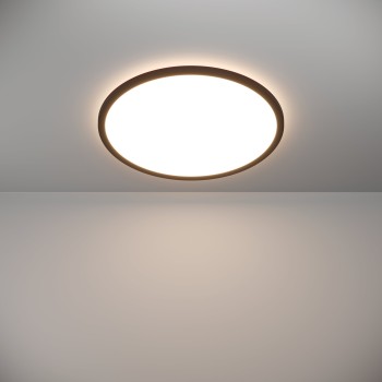 Panou LED ROVITO negru Eglo 901441, D50 cm, 16.8W