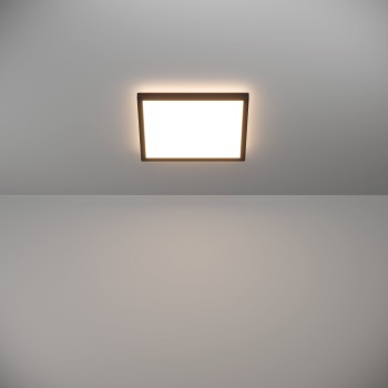 Panou LED ROVITO negru Eglo 901442, 29x29 cm, 13.4W