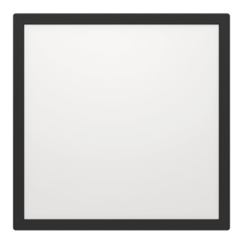 Panou LED ROVITO negru Eglo 901443, 39x39 cm, 17.6W