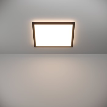 Panou LED ROVITO negru Eglo 901443, 39x39 cm, 17.6W