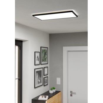 Panou LED ROVITO negru Eglo 901445, 57x30 cm, 17.2W