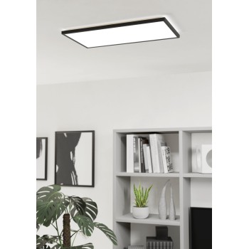 Panou LED ROVITO negru Eglo 901445, 57x30 cm, 17.2W