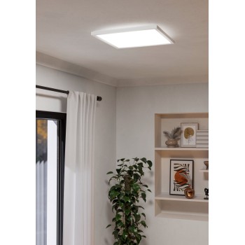 Panou LED ROVITO-R alb Eglo 901461, 39x39 cm, 17.6W