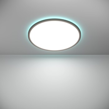 Panou LED ROVITO-Z negru Eglo 901465, D50 cm, 16.8W