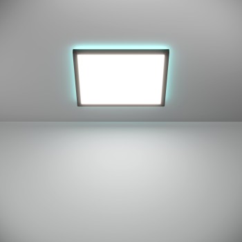 Panou LED ROVITO-Z negru Eglo 901467, 39x39 cm, 17.6W