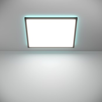 Panou LED ROVITO-Z negru Eglo 901468, 50x50 cm, 17W