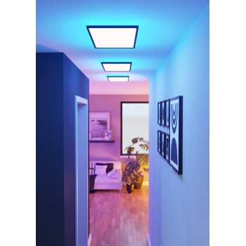Panou LED ROVITO-Z negru Eglo 901469, 57x30 cm, 17.2W