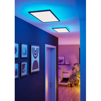 Panou LED ROVITO-Z negru Eglo 901469, 57x30 cm, 17.2W