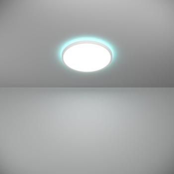 Panou LED ROVITO-Z alb Eglo 901471, D30 cm, 13.9W