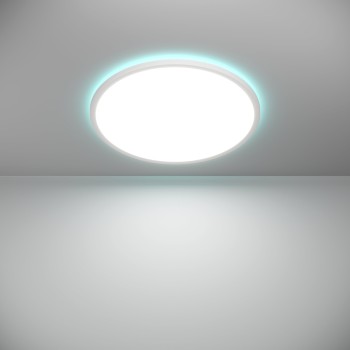 Panou LED ROVITO-Z alb Eglo 901473, D50 cm, 16.8W