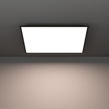 Panou LED MORADILLO-Z negru Eglo 901507, 59.5x59.5 cm, 33W