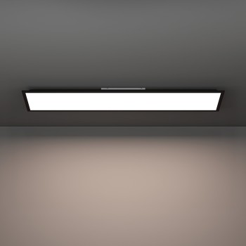 Panou LED MORADILLO-Z negru Eglo 901509, 119.5x29.5 cm, 34W