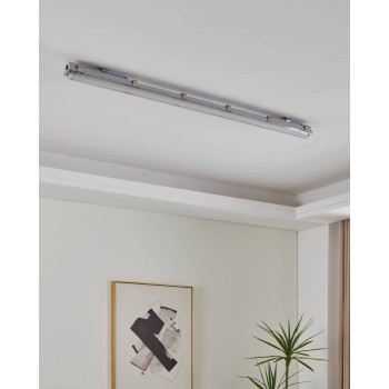 Lampa IP65 BASIC gri Eglo 901543, 155.8x7.3 cm, 1xG13