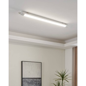 Lampa LED IP65 SLIM CCT alb Eglo 901555, 155x5.8 cm, 47W