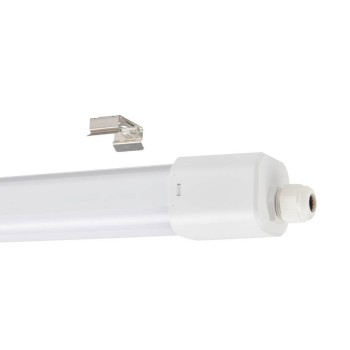 Lampa LED IP65 SLIM SENSOR alb Eglo 901557, 152.5x5.8 cm, 45W