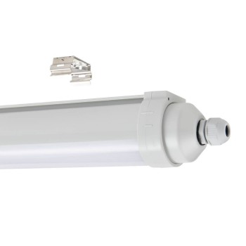 Lampa LED IP65 EASY FIX gri Eglo 901558, 63x7.2 cm, 10.3W
