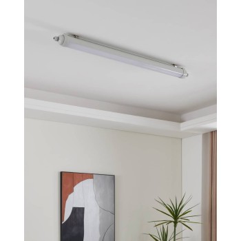 Lampa LED IP65 EASY FIX gri Eglo 901561, 152x7.5 cm, 25W