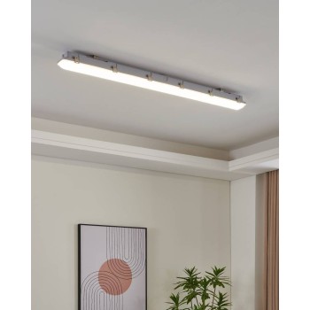 Lampa LED IP69K AMMONIAK gri Eglo 901564, 118.8x8.5 cm, 19.5W
