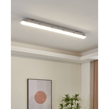 Lampa LED IP69K AMMONIAK gri Eglo 901565, 148.8x8.5 cm, 24W